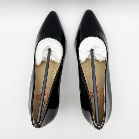 Marc Joseph New York Womens Garrett PL Pumps US 8 Black Patent Leather NIB - Picture 11 of 13